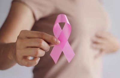 Portada de blog contra el cancer mama